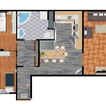 Blue Ark Loving Athens Apartment Luaran gambar